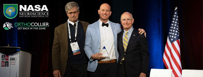 Dr. Patrick Joyner Honored with “Excellence in Teaching Award” from the Arthroscopy Association of North America